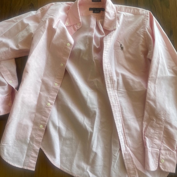 Pink Ralph Lauren Classic fit Women’s polo - Picture 2 of 2